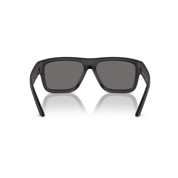 New PRADA LINEA ROSSA Black Polarised Square PS 04ZS DG0-02G Sunglasses Women - Picture 5 of 6